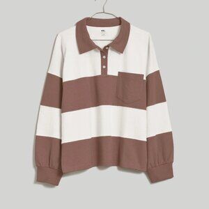 (New with tags) Madewell Striped Rugby Polo Shirt